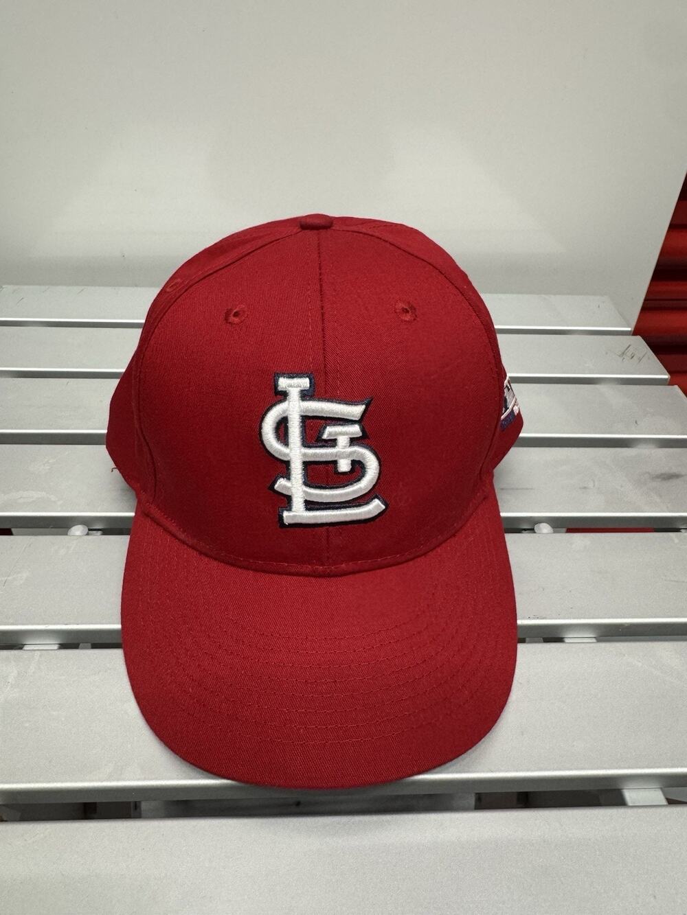 St. Louis Cardinals MLB Red Adjustable Baseball Cap Embroidered Logo Hat